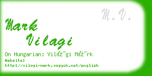 mark vilagi business card